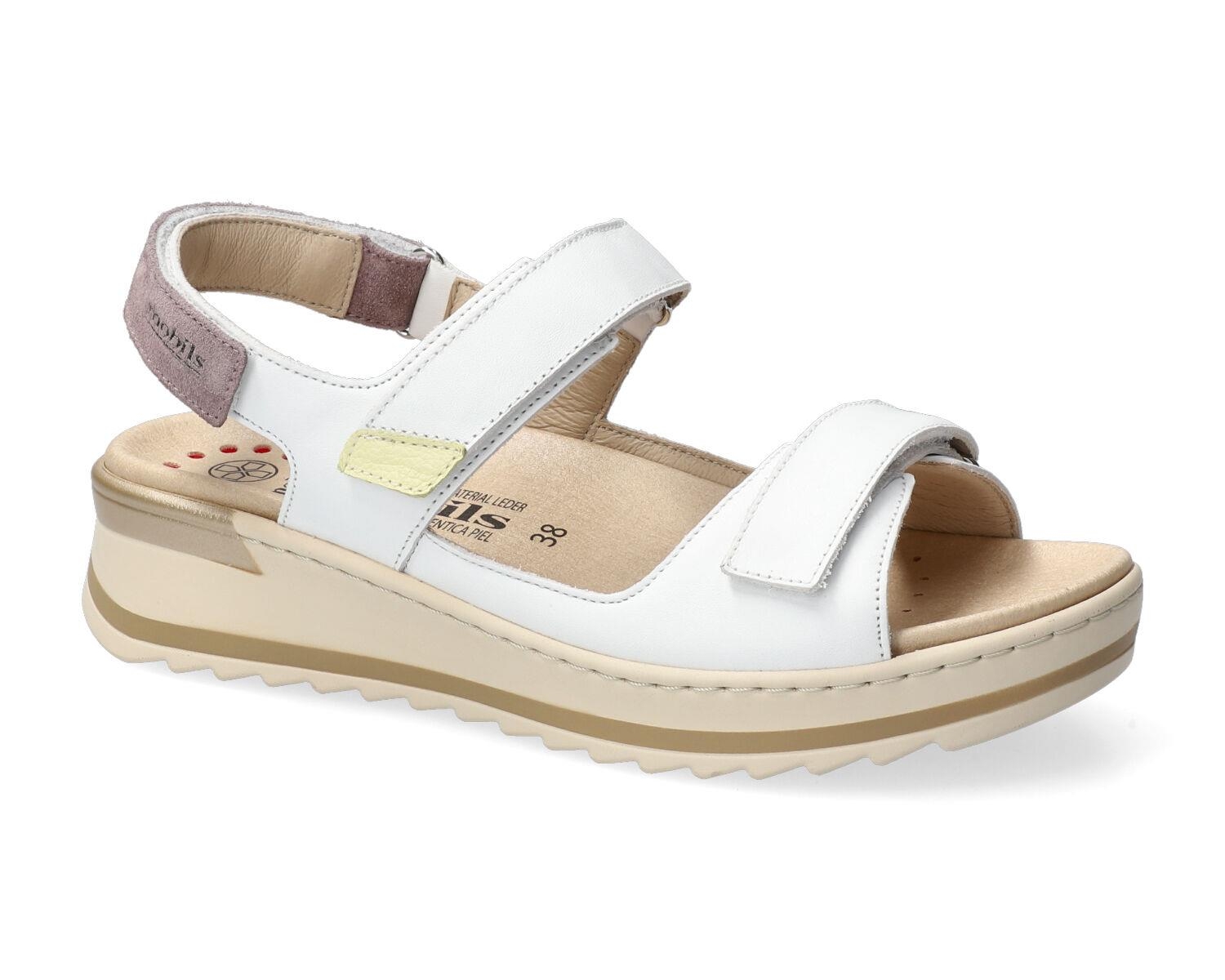 sandales femme modèle Elora blanc - Mephisto